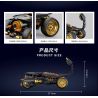 BRICKCOOL KC026 BỌ CẠP BIẾN ĐỔI CHẤT NỔ bộ đồ chơi xếp lắp ráp ghép mô hình Technic SOUPED-UP Kỹ Thuật Công Nghệ Cao Mô Hình Phương Tiện 449 khối