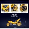 BRICKCOOL KC025 CHUỐI BIẾN TÍNH NỔ bộ đồ chơi xếp lắp ráp ghép mô hình Technic SOUPED-UP Kỹ Thuật Công Nghệ Cao Mô Hình Phương Tiện 393 khối