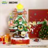 AREA-X AB0065 0065 SPONGEBOB SQUAREPANTS CÂY GIÁNG SINH NGÔI SAO VUI VẺ bộ đồ chơi xếp lắp ráp ghép mô hình Creator Sáng Tạo