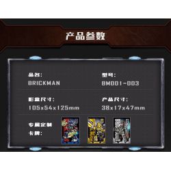BRICKMAN BM001 MÔ HÌNH NHỎ OPTIMUS PRIME bộ đồ chơi xếp lắp ráp ghép mô hình Collectable Minifigures Búp Bê Sưu Tầm