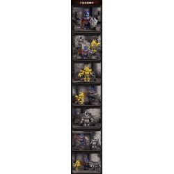 BRICKMAN BM002 NHÂN VẬT NHỎ BUMBLEBEE bộ đồ chơi xếp lắp ráp ghép mô hình Collectable Minifigures Búp Bê Sưu Tầm