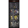 BRICKMAN BM002 NHÂN VẬT NHỎ BUMBLEBEE bộ đồ chơi xếp lắp ráp ghép mô hình Collectable Minifigures Búp Bê Sưu Tầm