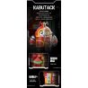 FEMIBOX S48001 48001 KHO BÁU NHỎ BỌC SẮT KABUDA bộ đồ chơi xếp lắp ráp ghép mô hình Movie & Game B-ROBO 001 KABUTACK Phim Và Trò Chơi