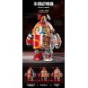 FEMIBOX S48001 48001 KHO BÁU NHỎ BỌC SẮT KABUDA bộ đồ chơi xếp lắp ráp ghép mô hình Movie & Game B-ROBO 001 KABUTACK Phim Và Trò Chơi