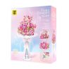 TOP TOY TC1126 1126 BÓ HOA LÃNG MẠN VÀ VĨNH CỬU NẮM GIỮ TRÁI TIM CÂY ĐÀN PIANO HUYỀN BÍ bộ đồ chơi xếp lắp ráp ghép mô hình Arts & Crafts 800 khối