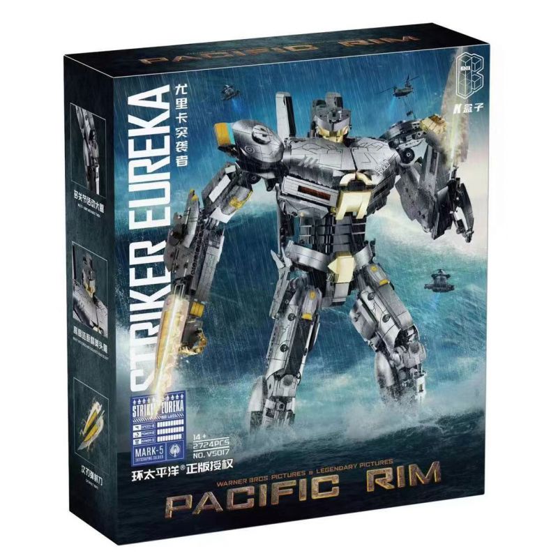 K BOX V5017 5017 non Lego VÀNH ĐAI THÁI BÌNH DƯƠNG EUREKA RAIDERS CẤP bộ đồ chơi xếp lắp ráp ghép mô hình Movie & Game Phim Và Trò Chơi 2724 khối