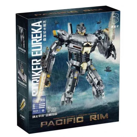 K-BOX V5017 5017 VÀNH ĐAI THÁI BÌNH DƯƠNG EUREKA RAIDERS CẤP bộ đồ chơi xếp lắp ráp ghép mô hình Movie & Game Phim Và Trò Chơi 2724 khối