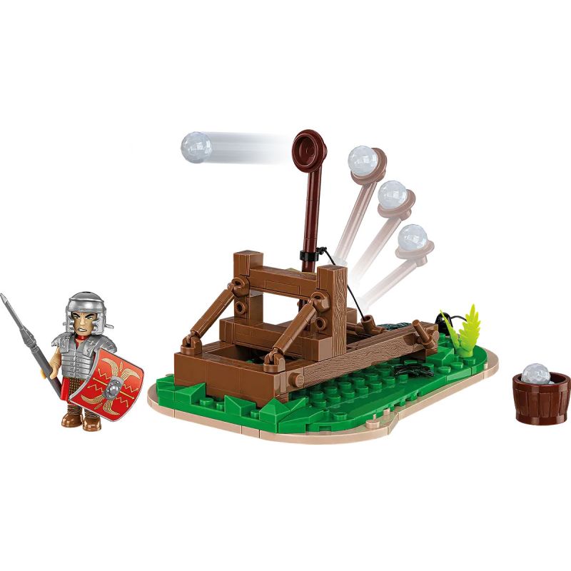 COBI 20068 non Lego MÁY PHÓNG LA MÃ CỔ ĐẠI bộ đồ chơi xếp lắp ráp ghép mô hình Historical ROMAN ONAGER 173 khối