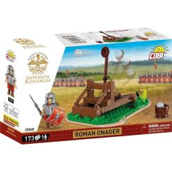 COBI 20068 MÁY PHÓNG LA MÃ CỔ ĐẠI bộ đồ chơi xếp lắp ráp ghép mô hình Historical ROMAN ONAGER 173 khối