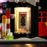 LUMIBRICKS FUNWHOLE F9055 9055 QUẦY BÁO GIÁNG SINH bộ đồ chơi xếp lắp ráp ghép mô hình Creator CHRISTMAS NEWSSTAND Sáng Tạo 718 khối