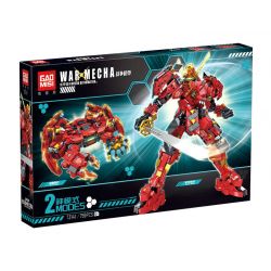 GAOMISI T3141 3141 BIẾN HÌNH MECHA CHIẾN TRANH bộ đồ chơi xếp lắp ráp ghép mô hình WAR MECHA 759 khối