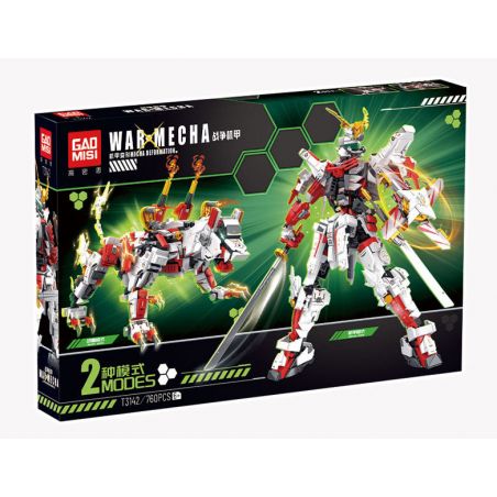 GAOMISI T3142 3142 BIẾN HÌNH MECHA CHIẾN TRANH bộ đồ chơi xếp lắp ráp ghép mô hình WAR MECHA 760 khối