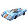 CADA DOUBLEE C51076 51076 BÃO XANH VÀ CAM 1:20 (PORSCHE 917K) tỷ lệ 1:20 bộ đồ chơi xếp lắp ráp ghép mô hình Speed Champions Racing Cars AZURE STORM Đua Xe Công Thức 266 khối