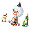 JIESTAR 59144 KHINH KHÍ CẦU NGƯỜI TUYẾT bộ đồ chơi xếp lắp ráp ghép mô hình Creator Sáng Tạo 312 khối
