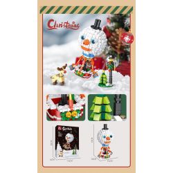 JIESTAR 59144 KHINH KHÍ CẦU NGƯỜI TUYẾT bộ đồ chơi xếp lắp ráp ghép mô hình Creator Sáng Tạo 312 khối