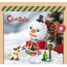JIESTAR 59144 KHINH KHÍ CẦU NGƯỜI TUYẾT bộ đồ chơi xếp lắp ráp ghép mô hình Creator Sáng Tạo 312 khối