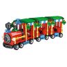 JIESTAR 59145 CHUYẾN TÀU GIÁNG SINH bộ đồ chơi xếp lắp ráp ghép mô hình Creator Sáng Tạo 385 khối