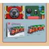 JIESTAR 59145 CHUYẾN TÀU GIÁNG SINH bộ đồ chơi xếp lắp ráp ghép mô hình Creator Sáng Tạo 385 khối