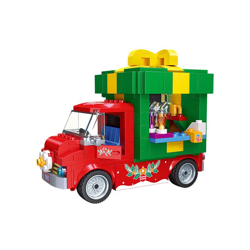 JIESTAR 59146 non Lego GIỎ QUÀ GIÁNG SINH bộ đồ chơi xếp lắp ráp ghép mô hình Creator Sáng Tạo 315 khối