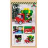 JIESTAR 59146 GIỎ QUÀ GIÁNG SINH bộ đồ chơi xếp lắp ráp ghép mô hình Creator Sáng Tạo 315 khối