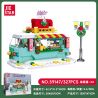 JIESTAR 59147 XE CÀ PHÊ GIÁNG SINH bộ đồ chơi xếp lắp ráp ghép mô hình Creator Sáng Tạo 327 khối