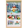 JIESTAR 59147 XE CÀ PHÊ GIÁNG SINH bộ đồ chơi xếp lắp ráp ghép mô hình Creator Sáng Tạo 327 khối