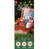 JIESTAR JJ9191 9191 ĐỒNG HỒ QUÀ TẶNG bộ đồ chơi xếp lắp ráp ghép mô hình Creator GIFT BOX CLOCK Sáng Tạo 403 khối