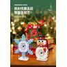 JIESTAR JJ9191 9191 ĐỒNG HỒ QUÀ TẶNG bộ đồ chơi xếp lắp ráp ghép mô hình Creator GIFT BOX CLOCK Sáng Tạo 403 khối