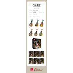 JIESTAR JJ9119 9119 BÓNG ĐÈN GIÁNG SINH NGƯỜI TUYẾT bộ đồ chơi xếp lắp ráp ghép mô hình Creator CHRISTMAS LIGHT CHRISTMAS SNOWMAN Sáng Tạo 106 khối