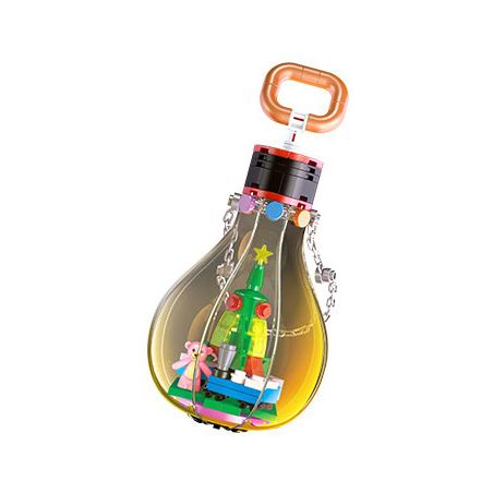 JIESTAR JJ9120 9120 BÓNG ĐÈN GIÁNG SINH CÂY THÔNG NOEL bộ đồ chơi xếp lắp ráp ghép mô hình Creator CHRISTMAS LIGHT CHRISTMAS TREES Sáng Tạo 122 khối