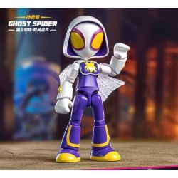 BLOKEES 74820 SPIDER-MAN FRIENDS PHIÊN BẢN TUYỆT VỜI PHẦN 3 MILES bộ đồ chơi xếp lắp ráp ghép mô hình Super Heroes Siêu Nhân Anh Hùng