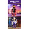 BLOKEES 74822 SPIDER-MAN SIDEKICKS AMAZING EDITION PHẦN 3 ANT-MAN SCOTT bộ đồ chơi xếp lắp ráp ghép mô hình Super Heroes Siêu Nhân Anh Hùng