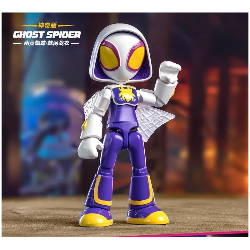 BLOKEES 74822 SPIDER-MAN SIDEKICKS AMAZING EDITION PHẦN 3 ANT-MAN SCOTT bộ đồ chơi xếp lắp ráp ghép mô hình Super Heroes Siêu Nhân Anh Hùng