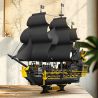 FORANGE FC6010 6010 TÀU CƯỚP BIỂN NGỌC TRAI ĐEN bộ đồ chơi xếp lắp ráp ghép mô hình Pirates Of The Caribbean BLACK PEAEL Cướp Biển Vùng Caribe 2076 khối