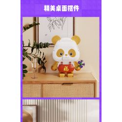 PANTASY 11029 COFCO FU BAOER PHIÊN BẢN KỶ NIỆM 1 NĂM FULINMEN ĐỒNG THƯƠNG HIỆU bộ đồ chơi xếp lắp ráp ghép mô hình 800 khối