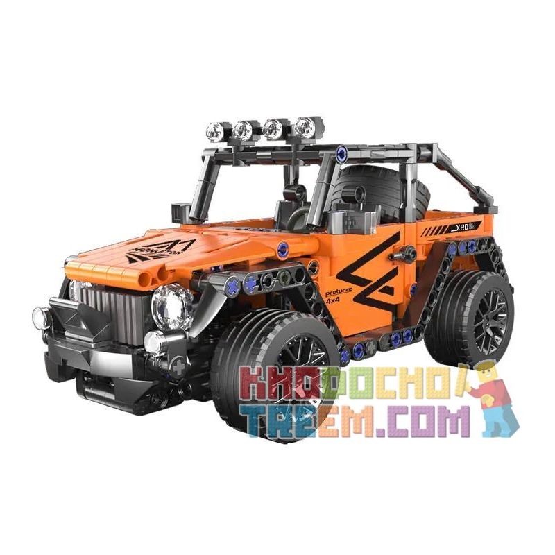 XINGYA EXCELLENT PRODUCTS 66616 WRANGLER 1:18 XE KÉO LÙI tỷ lệ 1:18 bộ đồ chơi xếp lắp ráp ghép mô hình Technic Kỹ Thuật Công Nghệ Cao Mô Hình Phương Tiện