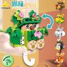 Bozhi 81143 MÓC TREO CHÌA KHÓA THÚ VỊ 6 CƯNG DỄ THƯƠNG HEDGEHOG BERRY CAPIBARA HAMSTER TUANTUAN WHITE BEAR NUOMI PENGUIN DUDE CORGI BEAN BAG bộ đồ chơi xếp lắp ráp ghép mô hình Gear FUN KEY HANGING Đồ Lắp Ghép 729 khối