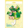 Bozhi 81143 MÓC TREO CHÌA KHÓA THÚ VỊ 6 CƯNG DỄ THƯƠNG HEDGEHOG BERRY CAPIBARA HAMSTER TUANTUAN WHITE BEAR NUOMI PENGUIN DUDE CORGI BEAN BAG bộ đồ chơi xếp lắp ráp ghép mô hình Gear FUN KEY HANGING Đồ Lắp Ghép 729 khối