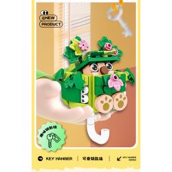 Bozhi 81143 MÓC TREO CHÌA KHÓA THÚ VỊ 6 CƯNG DỄ THƯƠNG HEDGEHOG BERRY CAPIBARA HAMSTER TUANTUAN WHITE BEAR NUOMI PENGUIN DUDE CORGI BEAN BAG bộ đồ chơi xếp lắp ráp ghép mô hình Gear FUN KEY HANGING Đồ Lắp Ghép 729 khối