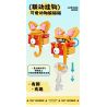 Bozhi 81143 MÓC TREO CHÌA KHÓA THÚ VỊ 6 CƯNG DỄ THƯƠNG HEDGEHOG BERRY CAPIBARA HAMSTER TUANTUAN WHITE BEAR NUOMI PENGUIN DUDE CORGI BEAN BAG bộ đồ chơi xếp lắp ráp ghép mô hình Gear FUN KEY HANGING Đồ Lắp Ghép 729 khối