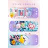 Bozhi 81137 HỘP NHẠC LÂU ĐÀI HOA bộ đồ chơi xếp lắp ráp ghép mô hình FLOWER CASTLE MUSIC BOX 328 khối