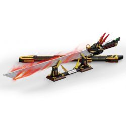 Bozhi 88047 THANH KIẾM ĂN RỒNG NGỌC ĐEN bộ đồ chơi xếp lắp ráp ghép mô hình WEAPON 998 khối