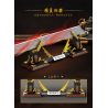 Bozhi 88047 THANH KIẾM ĂN RỒNG NGỌC ĐEN bộ đồ chơi xếp lắp ráp ghép mô hình WEAPON 998 khối