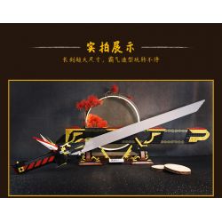 Bozhi 88047 THANH KIẾM ĂN RỒNG NGỌC ĐEN bộ đồ chơi xếp lắp ráp ghép mô hình WEAPON 998 khối