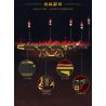 Bozhi 88047 THANH KIẾM ĂN RỒNG NGỌC ĐEN bộ đồ chơi xếp lắp ráp ghép mô hình WEAPON 998 khối