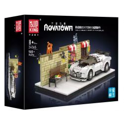 MouldKing 24065 Mould King 24065 SIÊU XE CENTODIECI TRÊN ĐƯỜNG PHỐ bộ đồ chơi xếp lắp ráp ghép mô hình Technic STREET SIDE CENTODIECI Kỹ Thuật Công Nghệ Cao Mô Hình Phương Tiện 588 khối