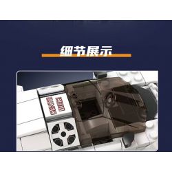 MouldKing 24065 Mould King 24065 SIÊU XE CENTODIECI TRÊN ĐƯỜNG PHỐ bộ đồ chơi xếp lắp ráp ghép mô hình Technic STREET SIDE CENTODIECI Kỹ Thuật Công Nghệ Cao Mô Hình Phương Tiện 588 khối