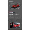 MouldKing 27075 Mould King 27075 LF RAFA (FERRARI RAFA) bộ đồ chơi xếp lắp ráp ghép mô hình Racers LAFERRARI Đua Tốc Độ 374 khối