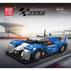 MouldKing 27074 Mould King 27074 XE ĐUA SỨC BỀN PEUGEOT 908RC bộ đồ chơi xếp lắp ráp ghép mô hình Racers Đua Tốc Độ 353 khối