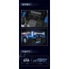 MouldKing 27074 Mould King 27074 XE ĐUA SỨC BỀN PEUGEOT 908RC bộ đồ chơi xếp lắp ráp ghép mô hình Racers Đua Tốc Độ 353 khối